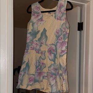 Reyn Spooner Hawaiian Shirt with Cream and Yellow Accents